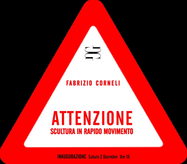 Fabrizio Corneli - Attenzione. Scultura in rapido movimento